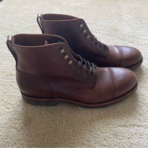J. Crew Cap Toe Service Boots 11